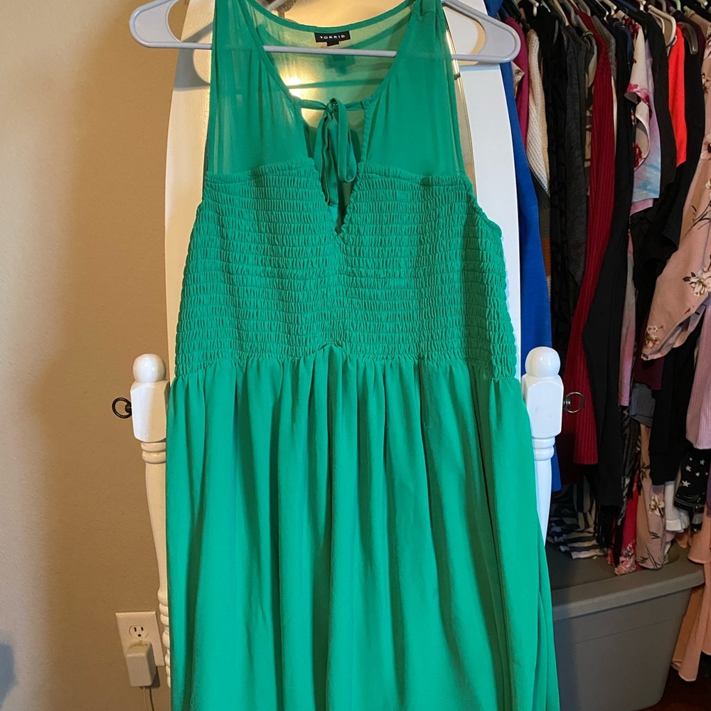 Green Torrid Dress